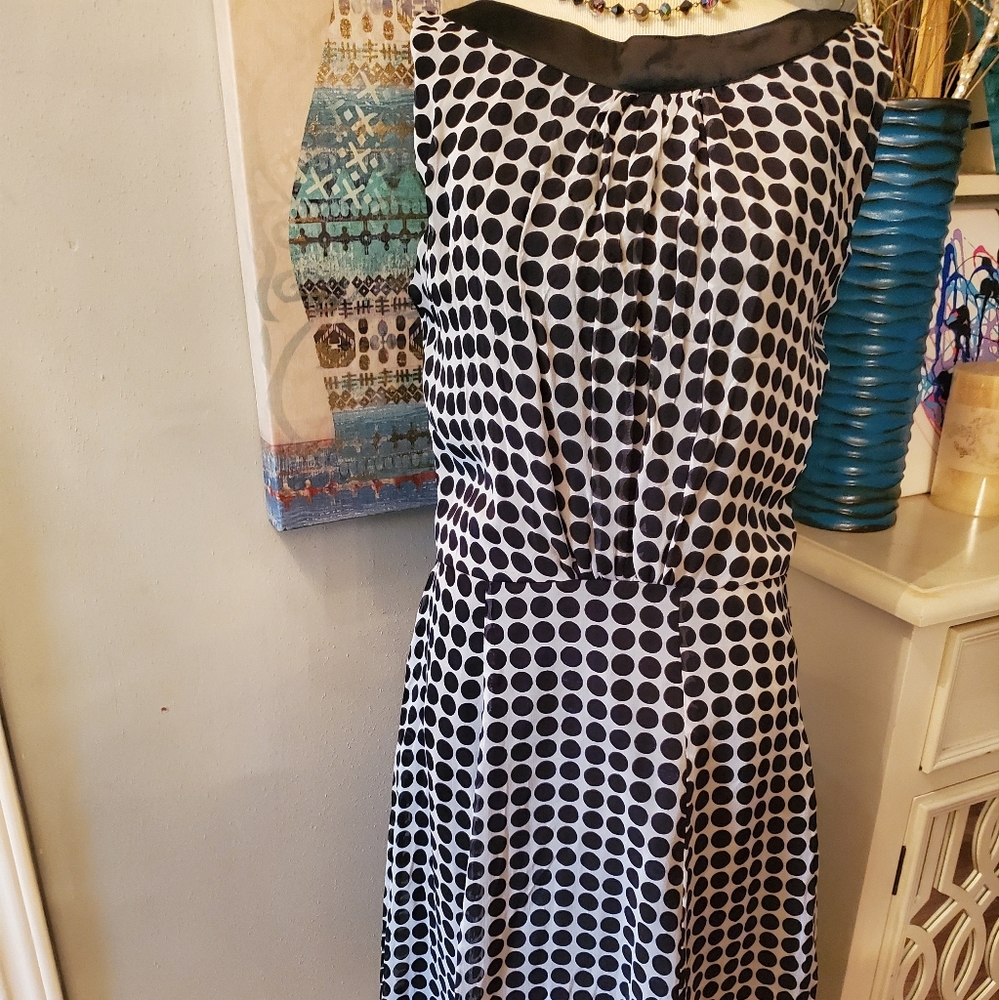 New Black & White Dress..size 12